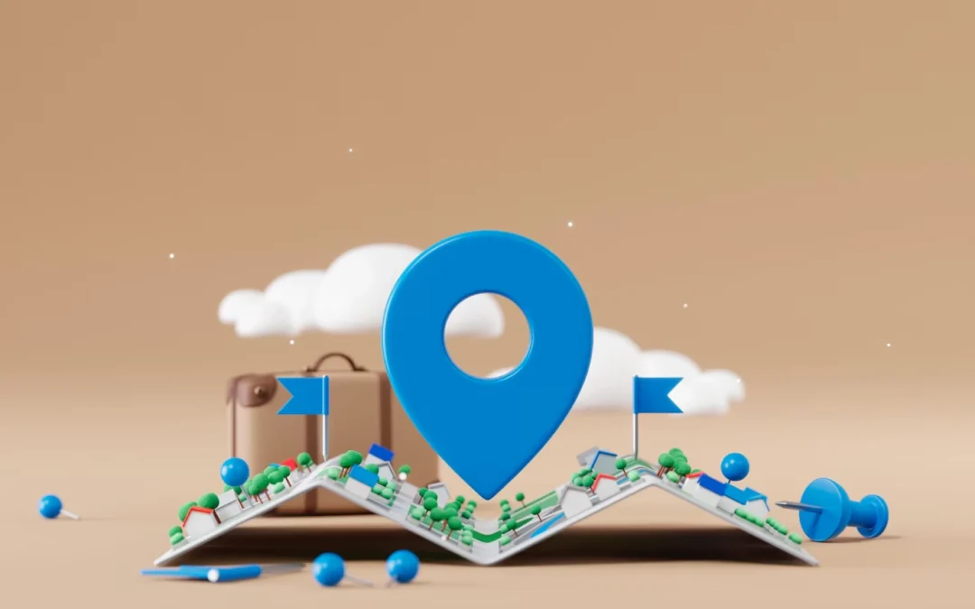3d view of map